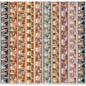 Barrado Cozinha Vintage Cor 01 - (Est. Digital) 